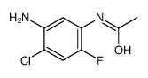 N-(5-氨基-4-氯-2-氟苯基)乙酰胺 结构式