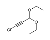 1-Propyne, 1-chloro-3,3-diethoxy- 结构式