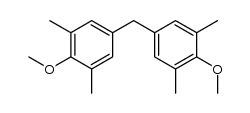 Benzene, 1,1'-methylenebis[4-methoxy-3,5-dimethyl- 结构式