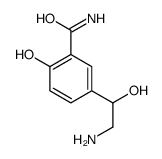 5-(2-氨基-1-羟基乙基)-2-羟基苯甲酰胺 结构式