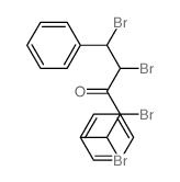 1,5-二苯基-1,2,4,5-四溴-3-戊酮 结构式