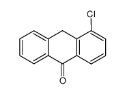 4-氯-9(10H)-蒽酮 结构式