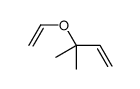 1-Butene, 3-(ethenyloxy)-3-methyl- 结构式