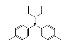 N,N-二乙基-P,P-双(4-甲基苯基)次膦酰胺 结构式