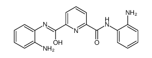 N2,N6-双(2-氨基苯基)-2,6-吡啶二甲酰胺 结构式