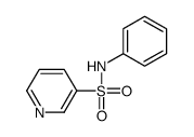 吡啶-3-磺酸苯酰胺 结构式