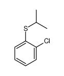 1-氯-2-[(1-甲基乙基)硫代]苯 结构式