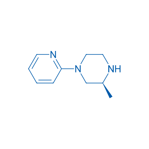 Piperazine, 3-methyl-1-(2-pyridinyl)-, (3S)- (9CI) 结构式