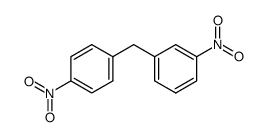 Benzene, 1-nitro-3-[(4-nitrophenyl)methyl]- 结构式