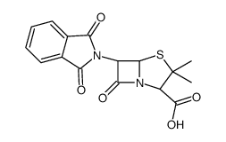 6β-Phthalimidopenicillanic Acid 结构式