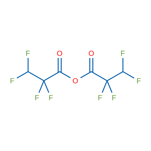 3H-PERFLUOROPROPANOIC ANHYDRIDE 结构式