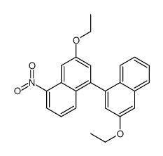 3,3'-二乙氧基-5-硝基-1,1'-联萘 结构式