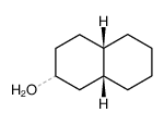 2-Naphthalenol, decahydro-, (4aS,8aR)- (9CI) 结构式
