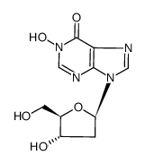 1-羟基-2'-脱氧肌苷 结构式