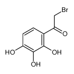 2-溴-1-(2,3,4-三羟基苯基)乙酮 结构式