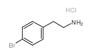 2-(4-溴苯)乙胺盐酸盐 结构式
