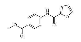 methyl 4-(furan-2-carboxamido)benzoate 结构式