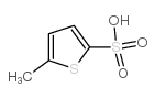 5-甲基-噻吩-2-磺酸 结构式