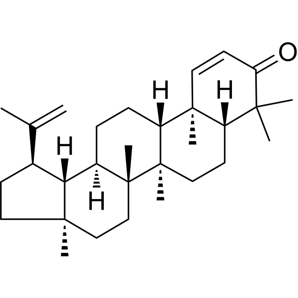 算盘子酮 结构式