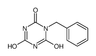 1-苄基-1,3,5-三嗪-2,4,6(1H,3H,5H)-三酮 结构式