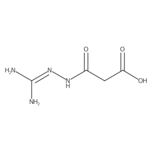 Propanedioic acid, 1-[2-(aminoiminomethyl)hydrazide] 结构式
