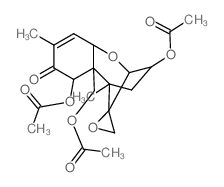 三乙酰脱氧雪腐镰刀菌烯醇 结构式
