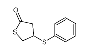 2(3H)-Thiophenone, dihydro-4-(phenylthio)- 结构式