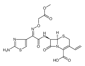 头孢克肟甲酯 结构式