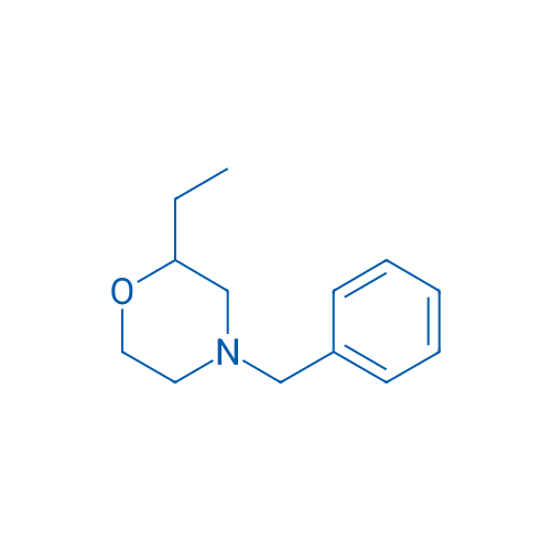 4-苄基-2-乙基吗啉 结构式