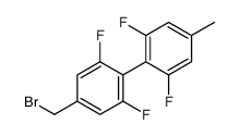 4-(溴甲基)-2,2',6,6'-四氟-4'-甲基-1,1'-联苯 结构式