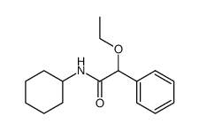 N-环己基-α-乙氧基苯乙酰胺 结构式