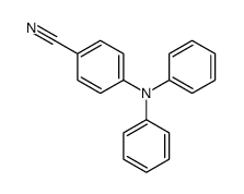 4-二苯氨基苯甲腈 结构式