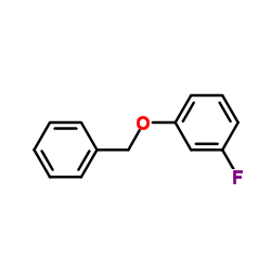 1-苄氧基-3-氟苯 结构式
