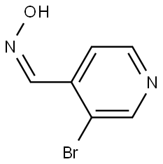 3-溴-4-吡啶甲醛肟 (Z)-构型 结构式