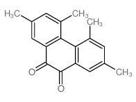 2,4,5,7-四甲基菲-9,10-二酮 结构式