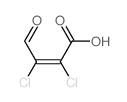 (Z)-2,3-dichloro-4-oxo-but-2-enoic acid 结构式