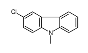 3-氯-9-甲基-9H-咔唑 结构式