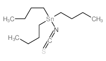 三丁基异硫氰酸锡 结构式