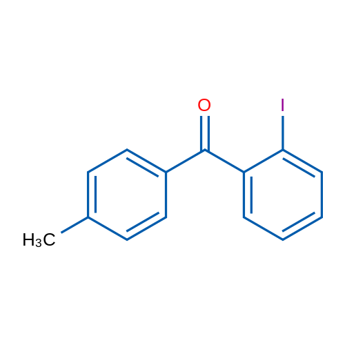 2-IODO-4'-METHYLBENZOPHENONE 结构式