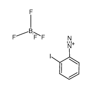 Benzenediazonium, 2-iodo-, tetrafluoroborate(1-) 结构式
