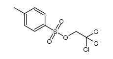 2,2,2-三氯乙基对甲苯磺酸酯 结构式