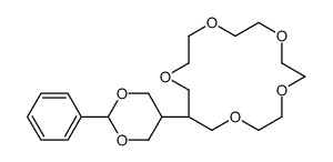 1,4,7,10,13-Pentaoxacyclohexadecane, 15-(2-phenyl-1,3-dioxan-5-yl)- 结构式