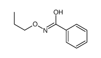 N-丙氧基苯甲酰胺 结构式
