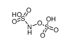 Sulfuric acid, mono(sulfoazanyl) ester 结构式