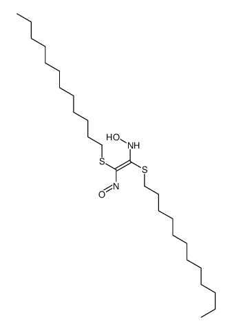 Ethanediimidothioic acid, dihydroxy-, didodecyl ester, (1E,2E)- (9CI) 结构式
