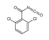 2,6-二氯苯甲酰异氰酸酯 结构式