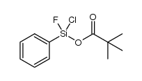 Chlorofluorophenylsilyl 2,2-dimethylpropanoate 结构式