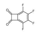2,3,4,5-四氟双环[4.2.0]辛-1,3,5-三烯-7,8-二酮 结构式