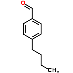 4-正丁基苯甲醛 结构式