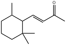 (3E)-4-(2,2,6-三甲基环己基)-3-丁烯-2-酮 结构式